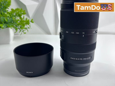 Sony E 70-350mm f/4.5-6.3 G OSS Telephoto Zoom Lens SEL70350G APS-C E-Mount