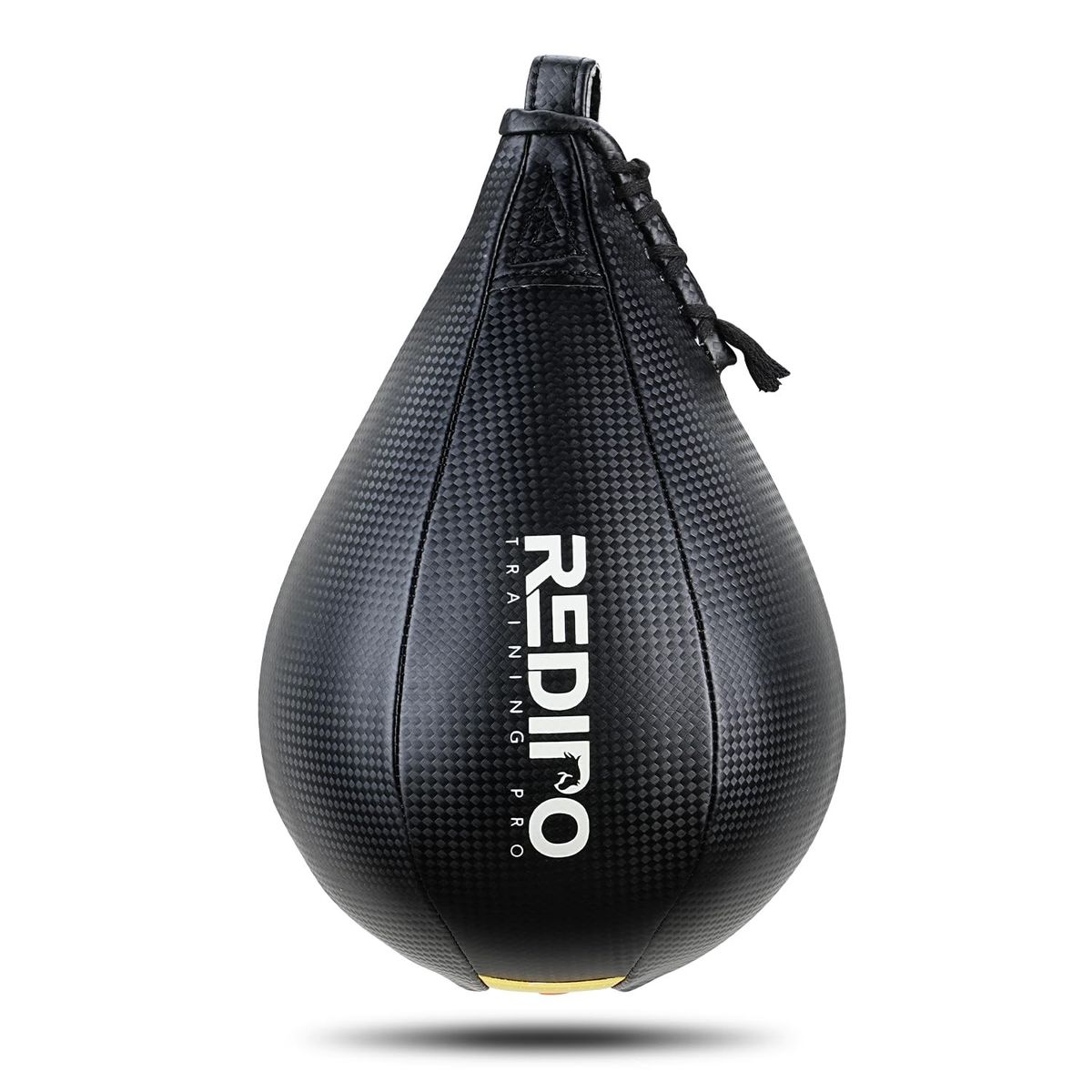 Redipo Training Pro Leather Speed Bag for Boxing Fitness Black