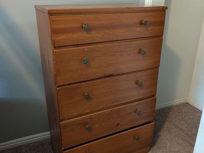 Brown wooden Dresser