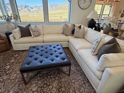 Sofa (Sectional), Ottoman, Rug