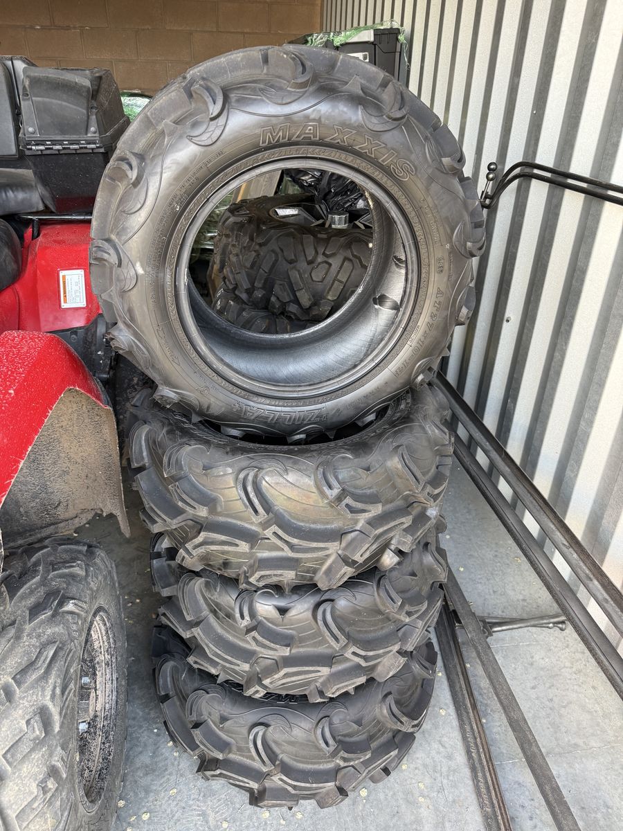 Maxxis Zilla ATV UTV Tires - Set of 4, Size 27x10-14 (4)