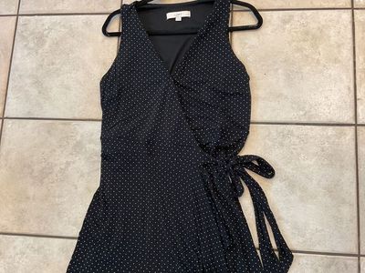 Ann Taylor Large Petite Rayon Dress