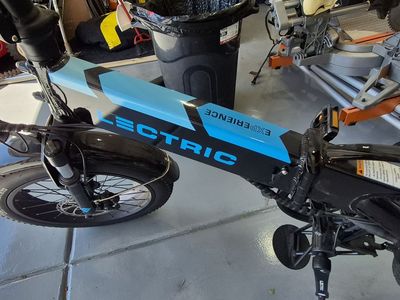 Lectric XP 3.0 Folding Electric Bike - Black & Blue