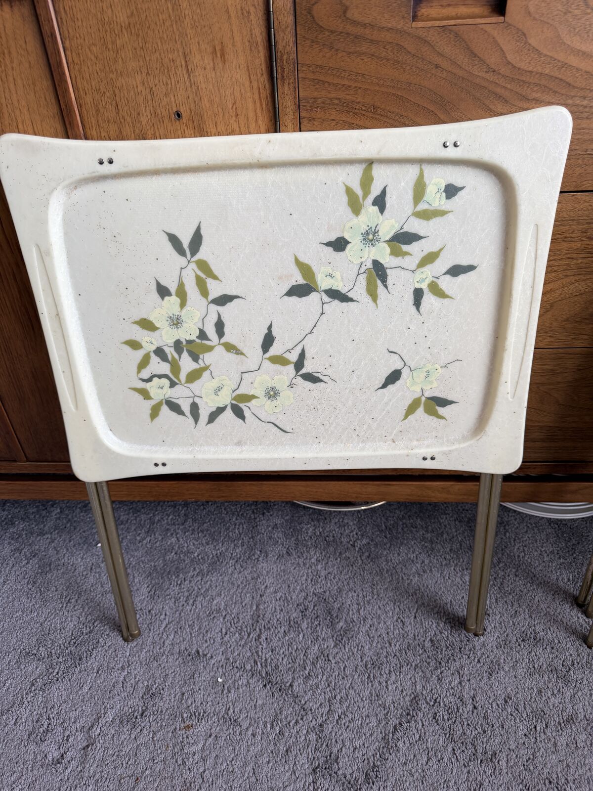Vintage Quaker Industries TV Tray