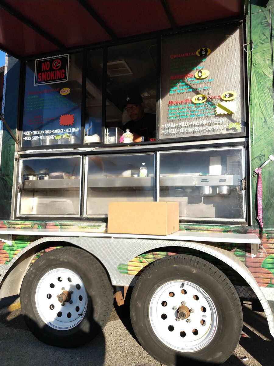 8-Foot Food Trailer – Dual Axle – Fully Equipped – $15,000