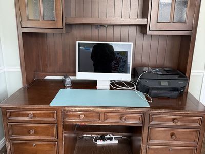 FREE Wood Desk And Hutch