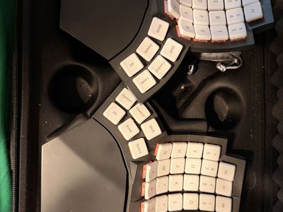 Moergo Glove80 Cherry Pro Red Switches