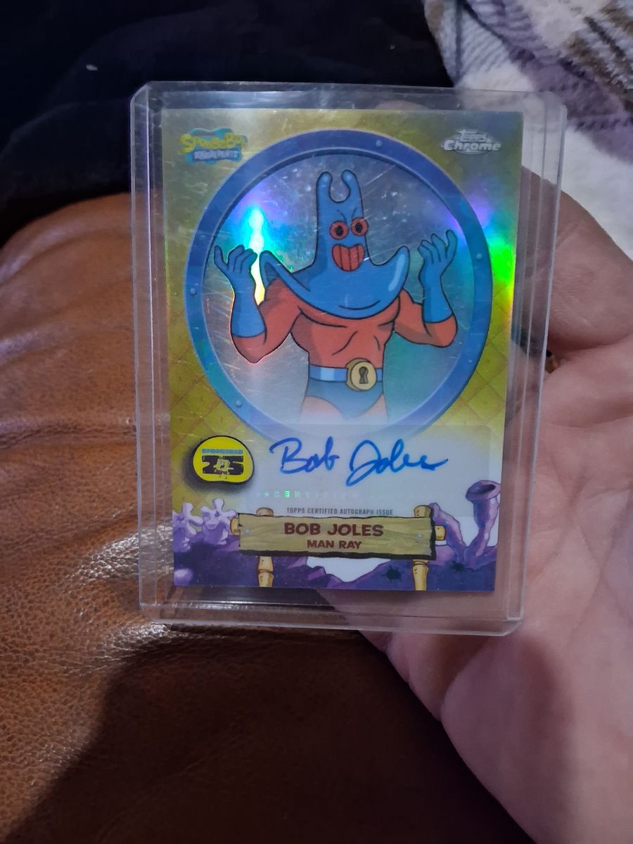 Topps chrome spongebob