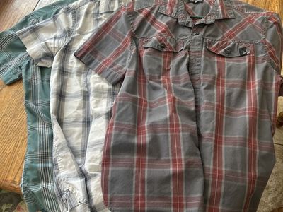 Black Diamond Men's Shirts Lot Size M - Casual Hiking Outdoor