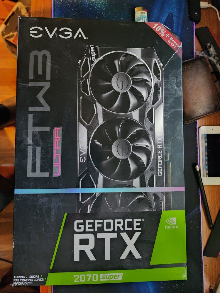 EVGA GeForce RTX 2070 Super FTW3 ULTRA Graphics Card - 10%+ Memory Speed, GDDR6, Ray Tracing