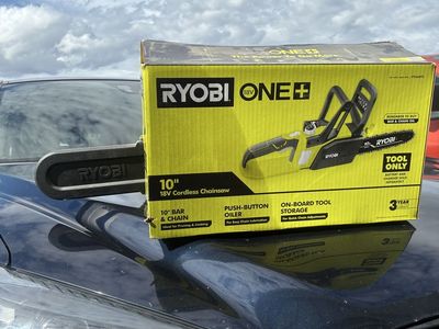 Ryobi chain saw 18v
