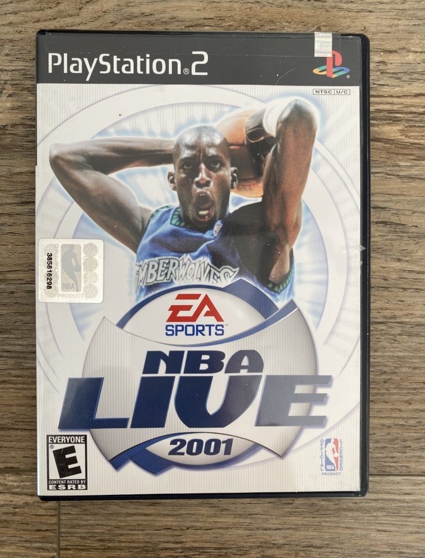 New Sealed 2001 PS2  NBA Live Video Game