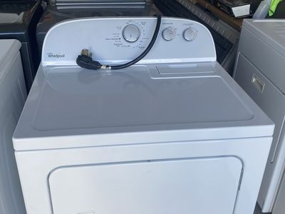 Small top load electric dryers