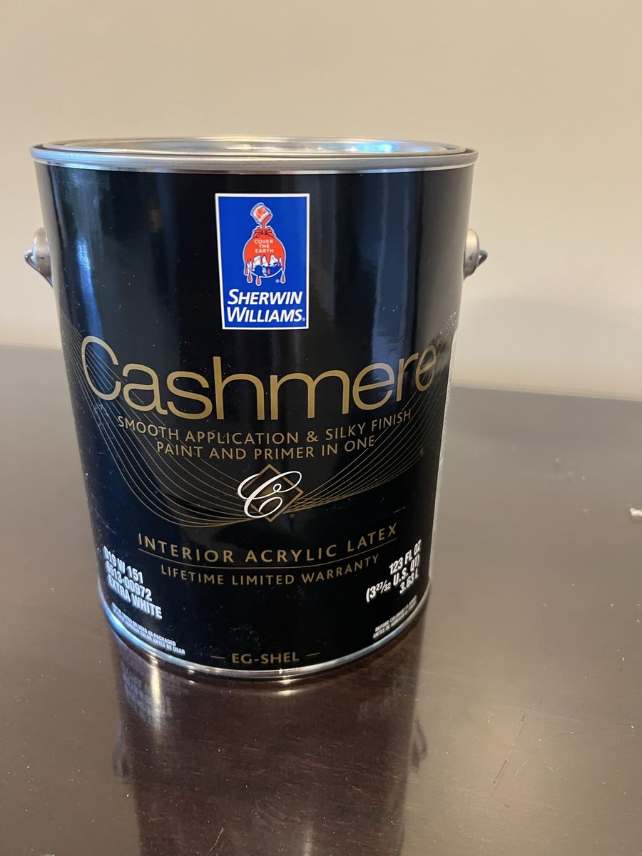 Cashmere eg shel paint SW Alabaster