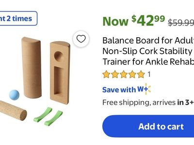 Cork balance board