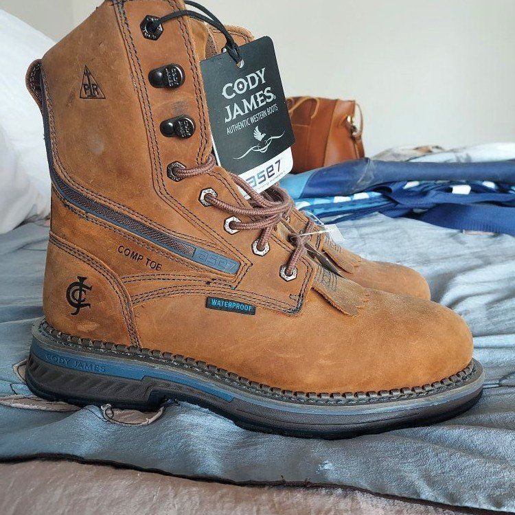 Work Boots 9W composite toe