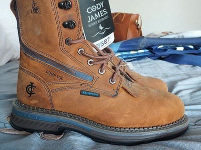 Work Boots 9W composite toe