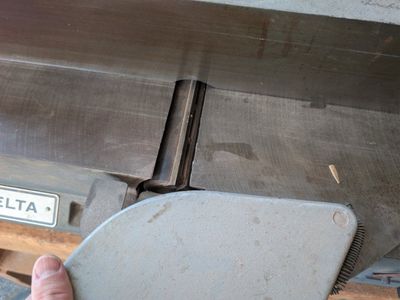 Rockwell Delta Woodworking Jointer - Model 37-600 with Custom Stand