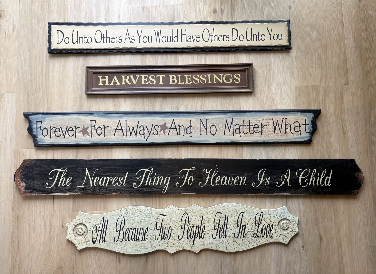 Large Inspirational Wall Signs