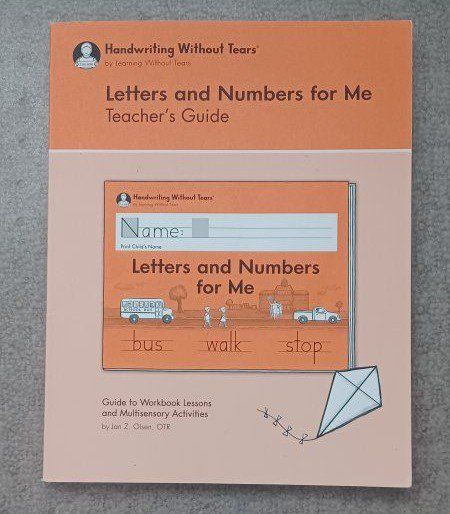 Handwriting Without Tears Letters and Numbers for Me Teacher's Guide, 2018 edition