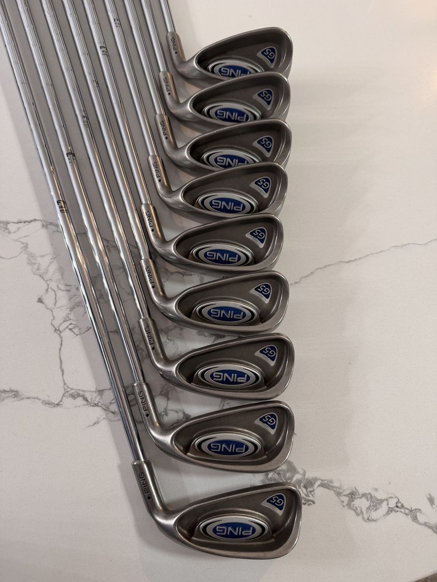 PING G5 Golf Club Set - Full Iron Set (5-LW) - 9 Club Set - Right Handed - Used