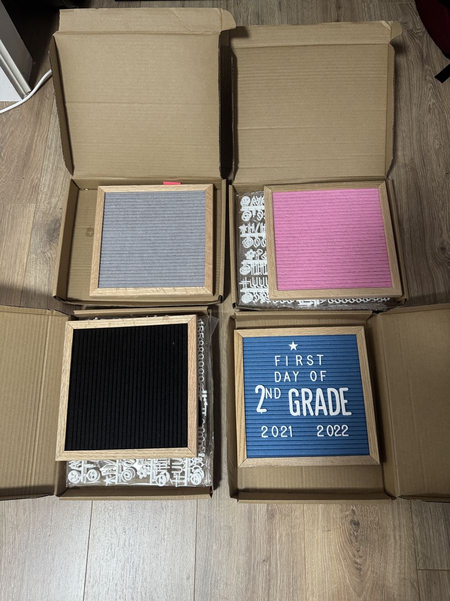 Felt letter boards bundle