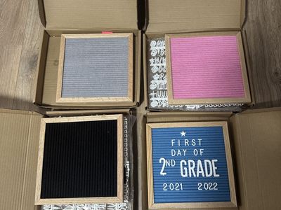 Felt letter boards bundle