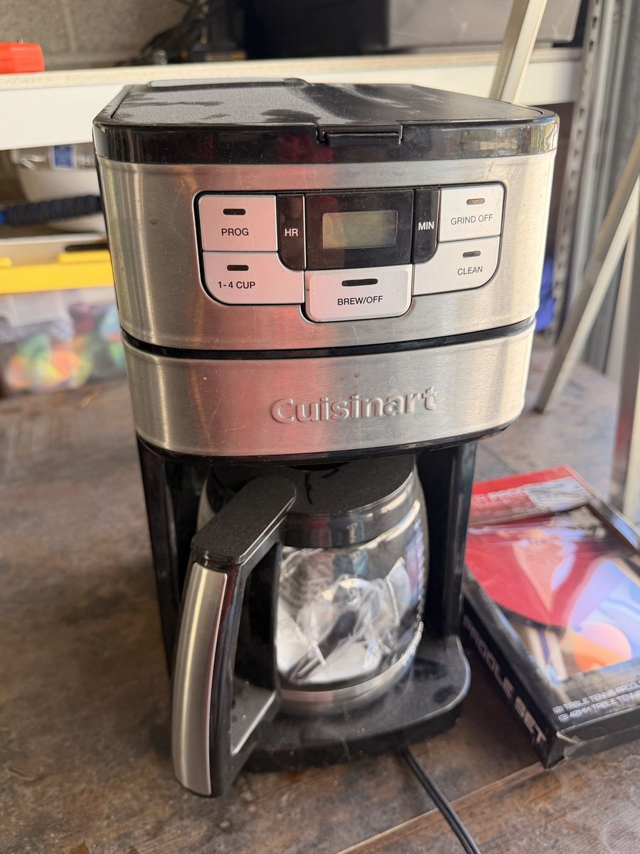 Cuisinart 14-Cup Programmable Coffee Maker - Grind & Brew Automatic Coffeemaker