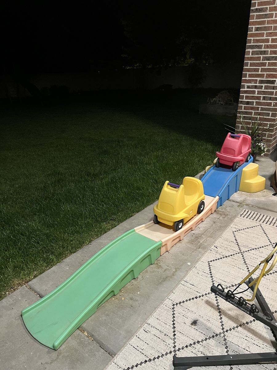Kids car roller cars with track