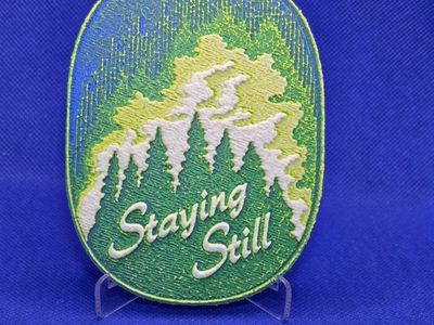 Noah Kahan "Staying Still" 3D Printed Patch