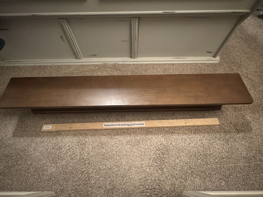 Fireplace Mantel or Floating Shelf
