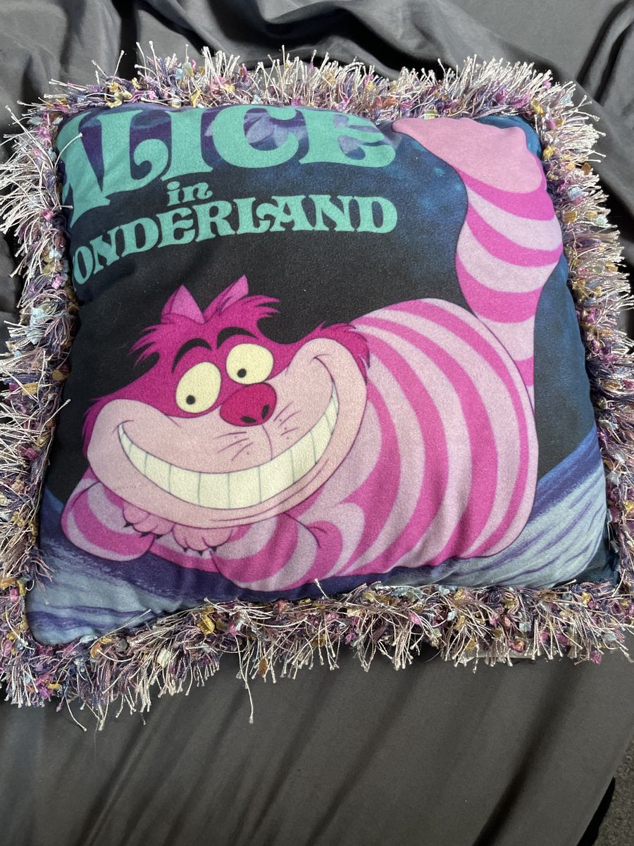 Cheshire Cat pillow