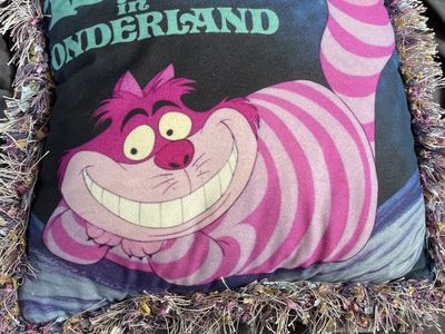 Cheshire Cat pillow