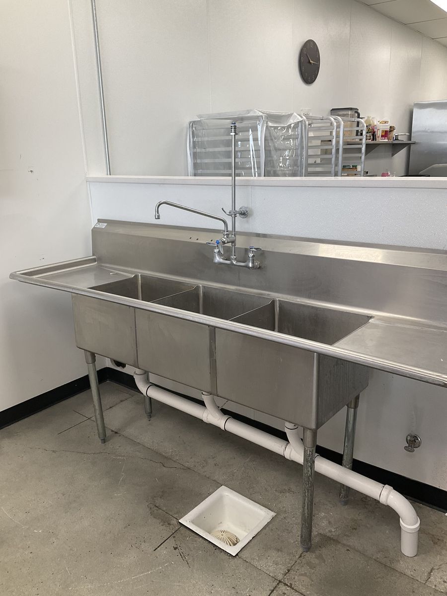 Atosa Stainless Steel Compartment Sink