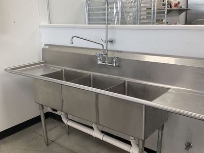 Atosa Stainless Steel Compartment Sink