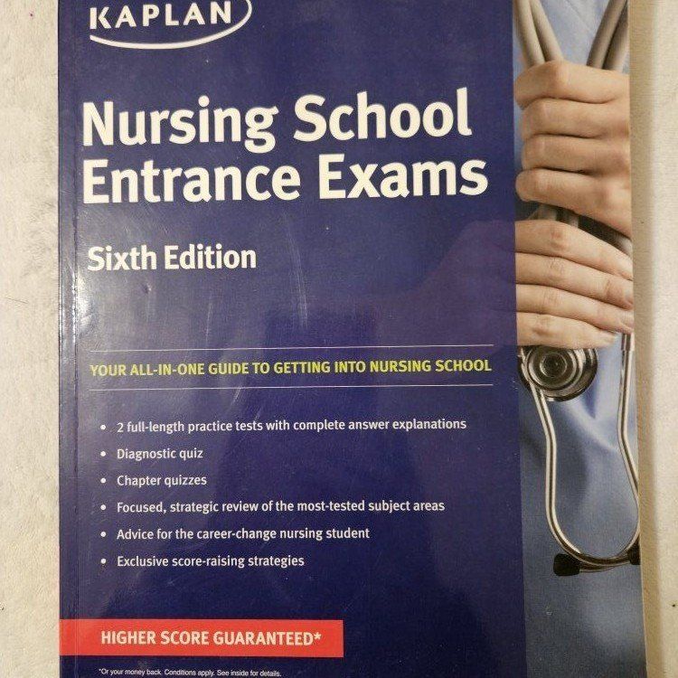 Nursing school entrance exams 6th edition s