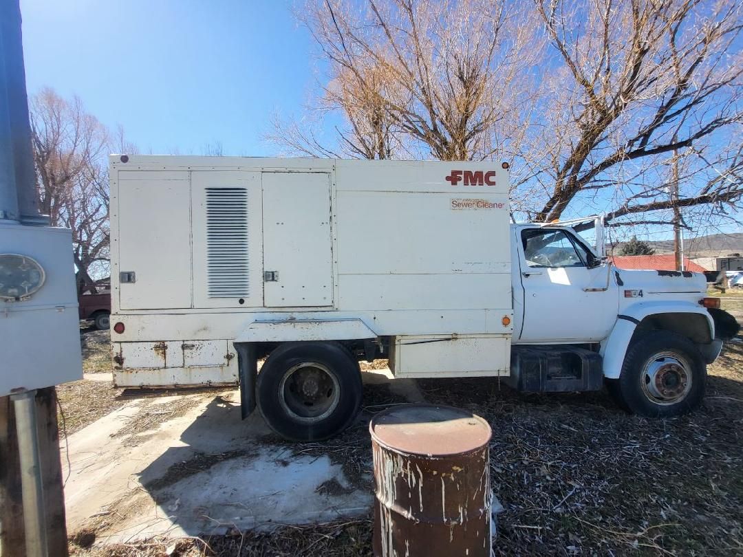 1980 GMC CB Sewer Truck
