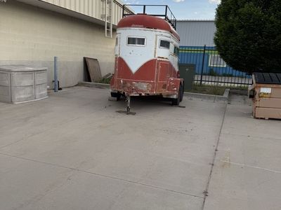 Vintage 1977 Stidham 2 horse trailer