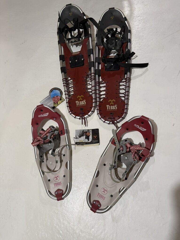 Tubbs Snowshoes Adult Sized $60 Each