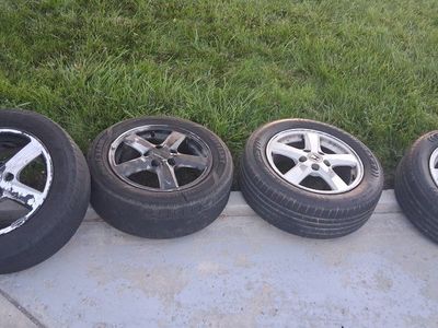 Set of 4 Used Honda 5x114.3 16 inch wheels