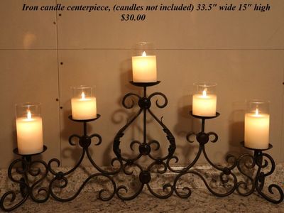 Table Candle Centerpiece