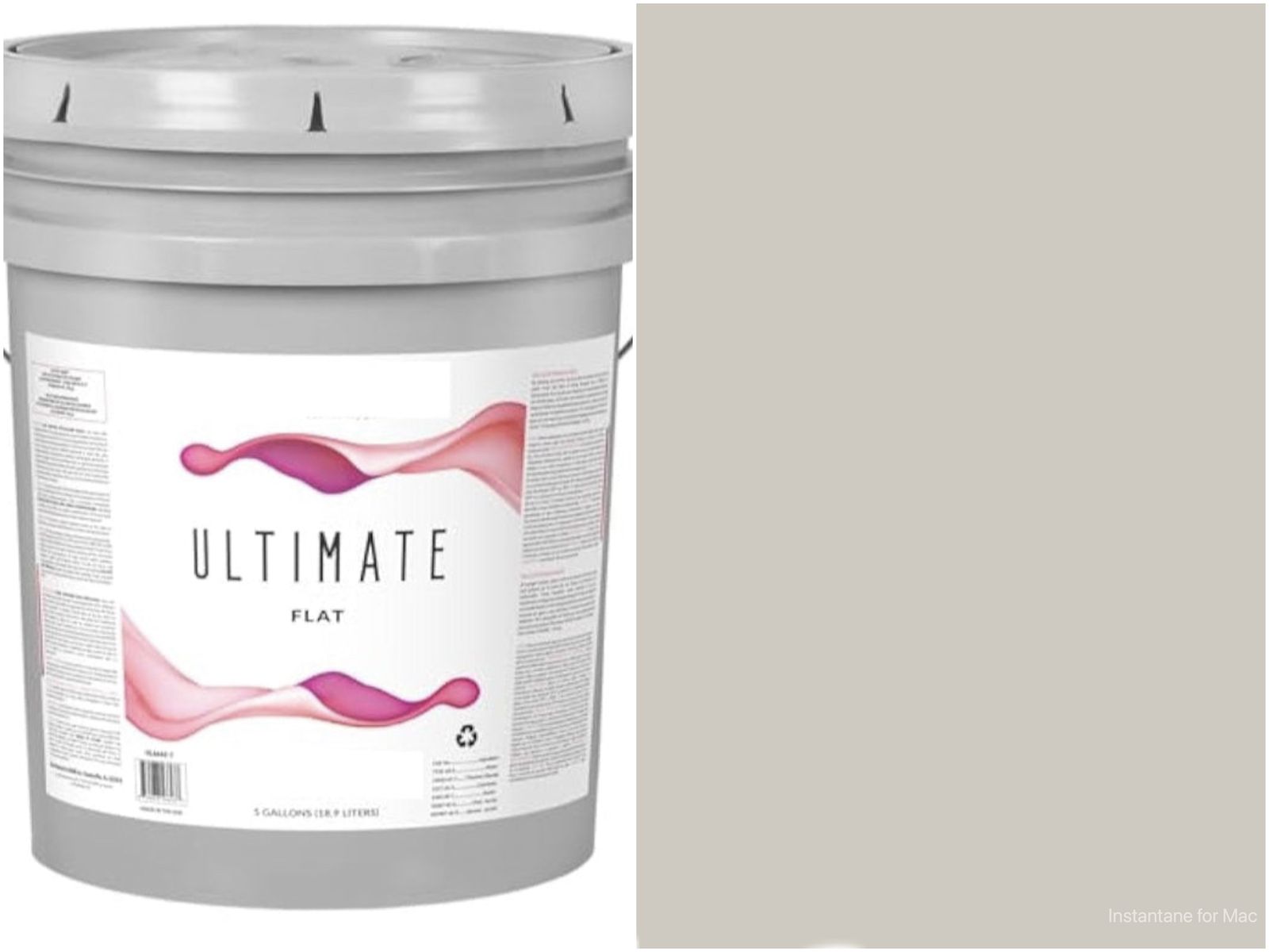 SAVE 60%! NEW Brand Name Premium Interior Paint (paint & primer) - Agreeable Gray - 5 gal. Buckets - Low VOC