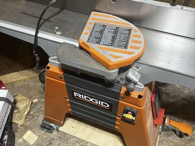 RIDGID 6 in. Jointer with stand