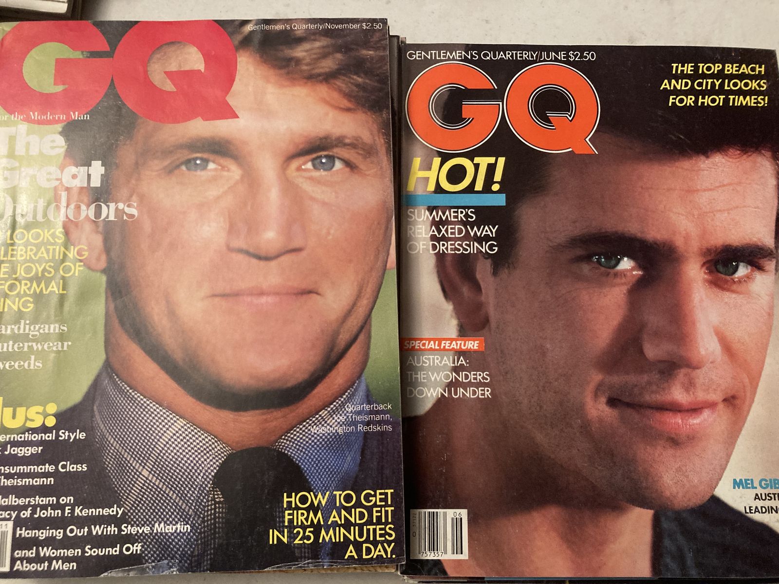 1983 GQ Men's fashion magazine Vintage