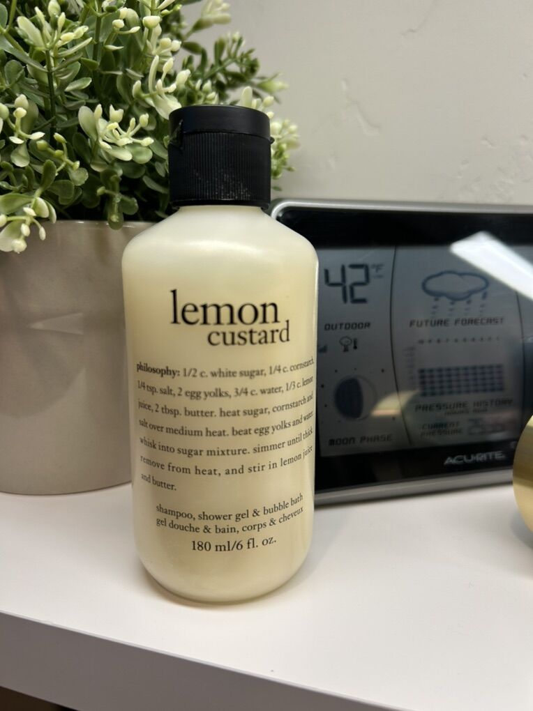 NEW 6 Ounce Philosophy Lemon Custard