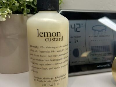 NEW 6 Ounce Philosophy Lemon Custard