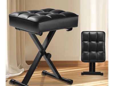 NEW! Keyboard Bench Adjustable Piano Stool