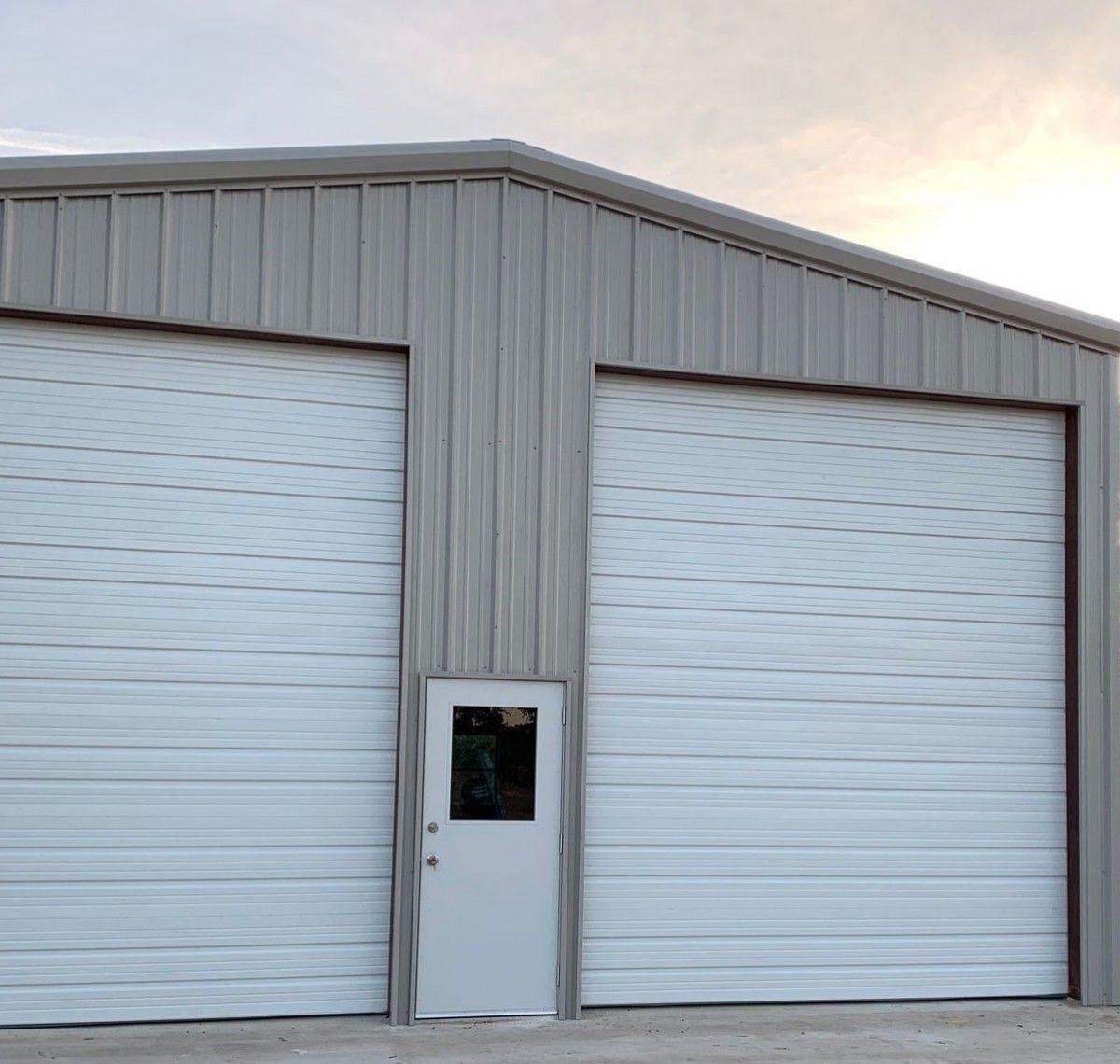 10'2 X 24" Commercial Garage Door Panels - 24 gauge