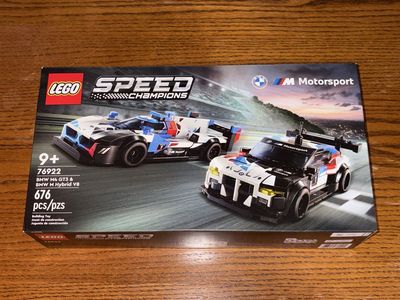 LEGO Speed Champion Duos 76922 BMW M4 GT3 & BMW M Hybrid V8
