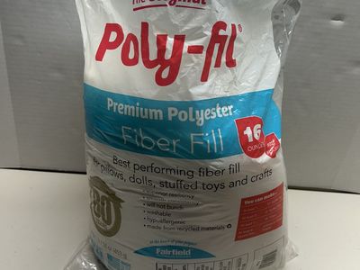 Poly-Fil Polyester Fiberfill Stuffing 16oz